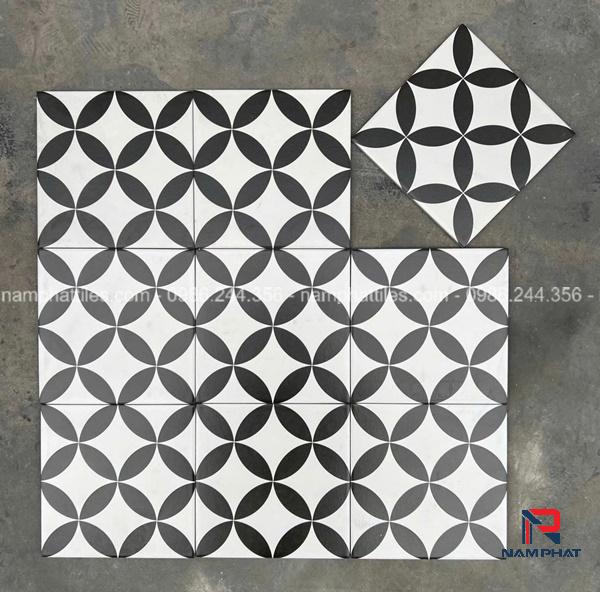 Gạch bông men 20x20 cm mã NPBM016